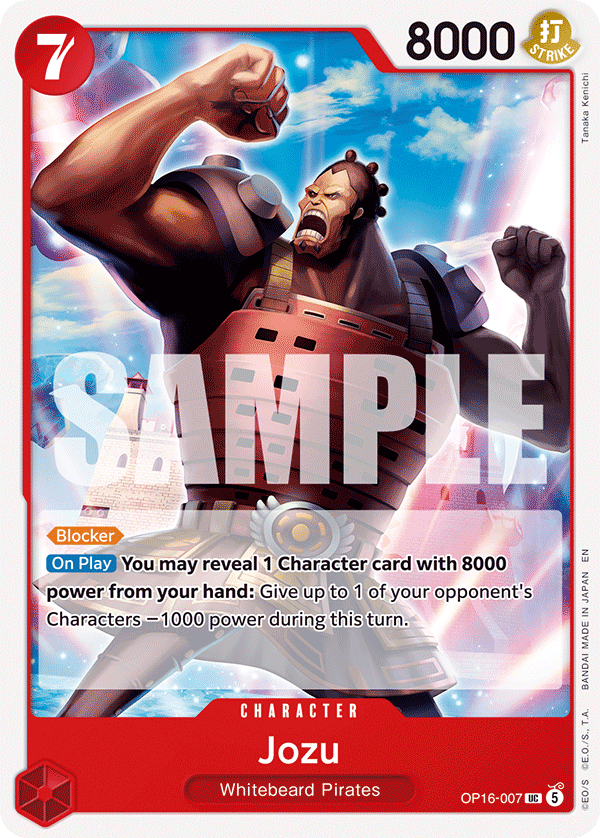 Jozu OP16-007 One Piece Card Game