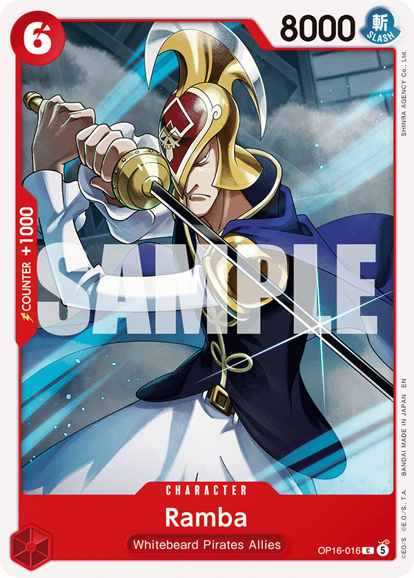 Ramba OP16-016 One Piece Card Game