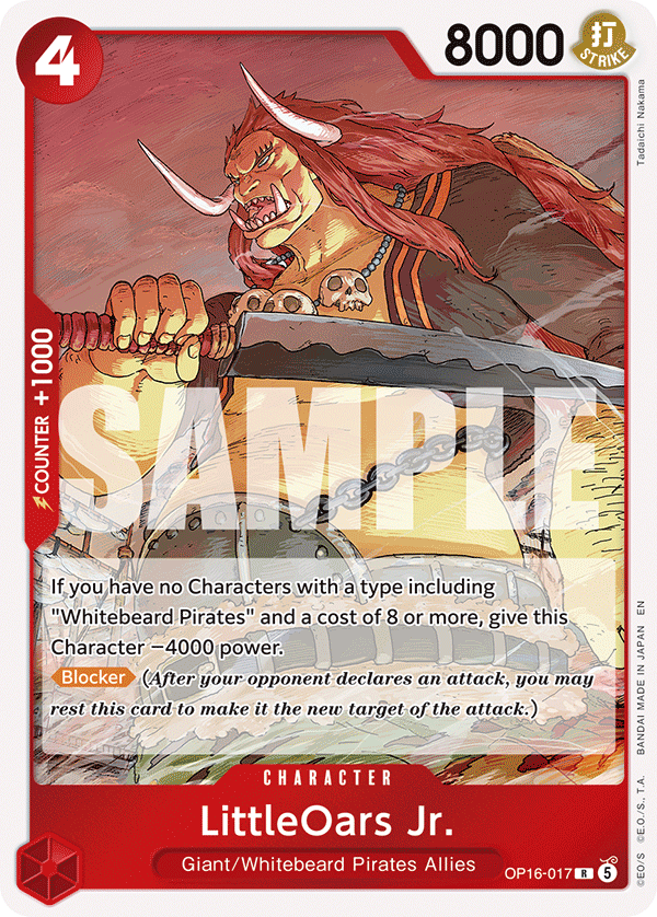 LittleOars Jr. OP16-017 One Piece Card Game
