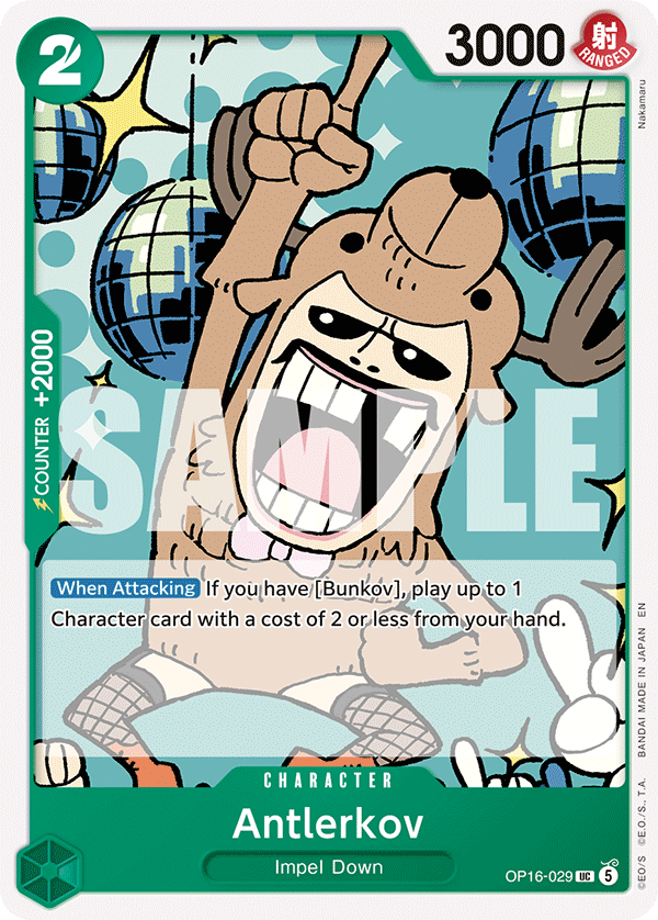 Antlerkov OP16-029 One Piece Card Game