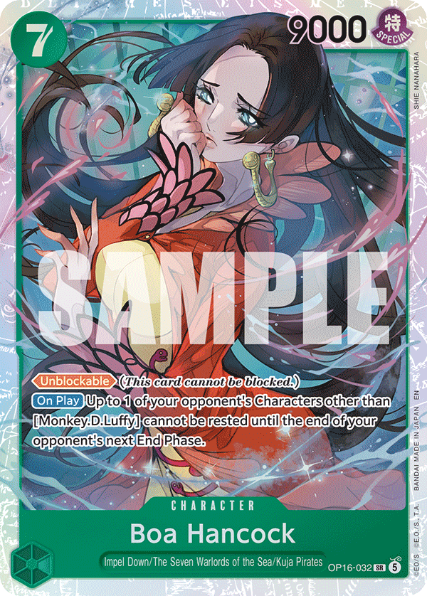 Boa Hancock OP16-032 One Piece Card Game