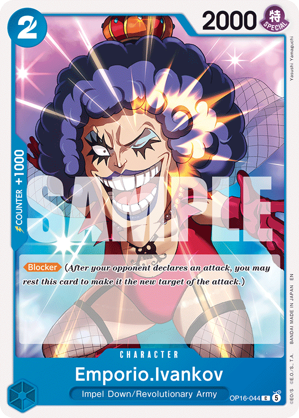 Emporio.Ivankov OP16-044 One Piece Card Game