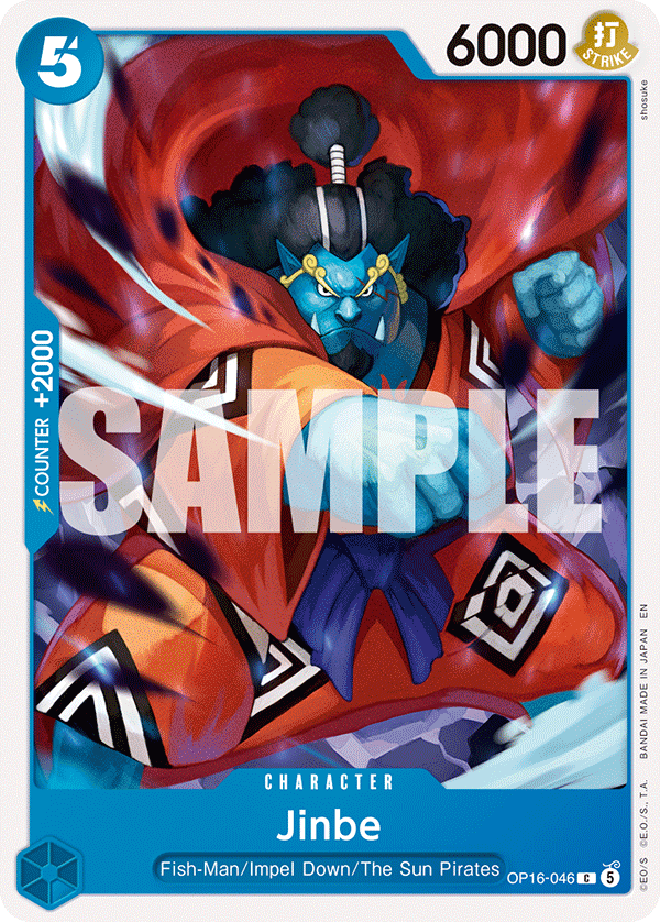 Jinbe OP16-046 One Piece Card Game