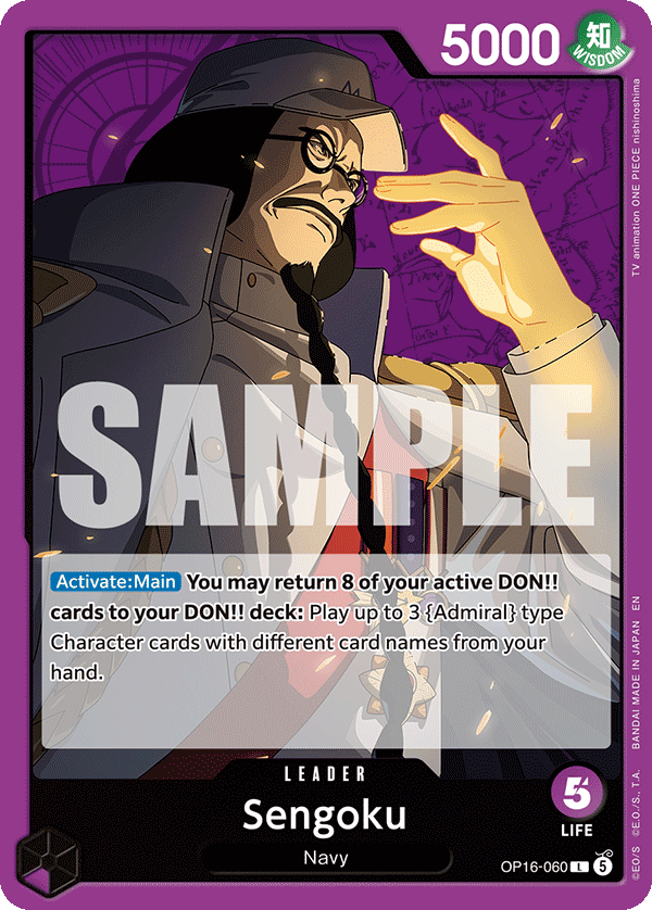 Sengoku OP16-060 One Piece Card Game