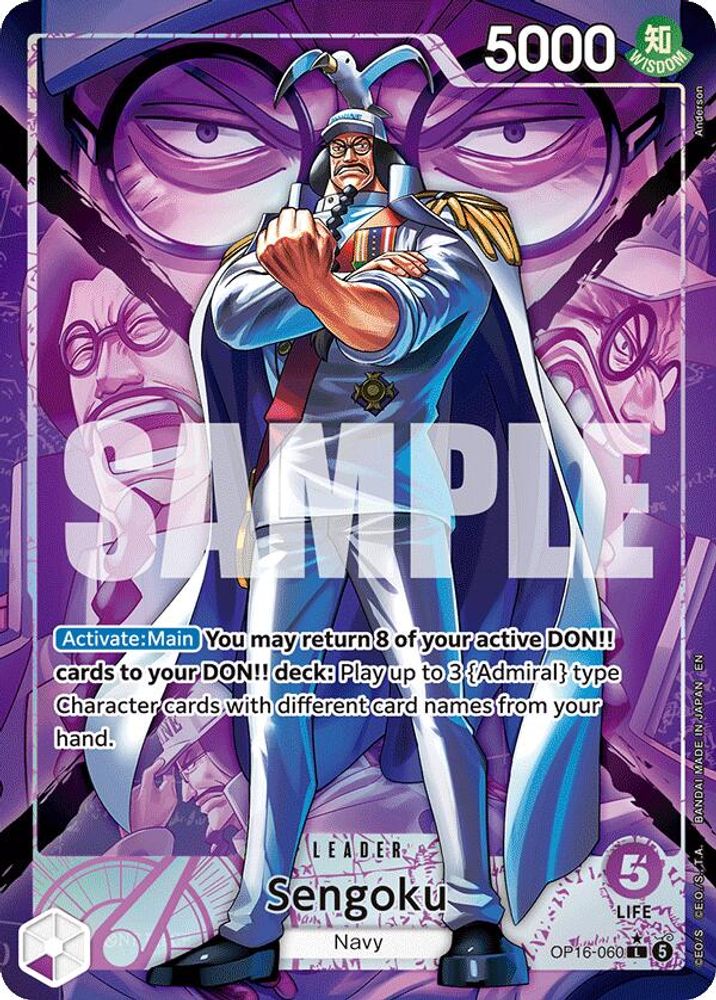 Sengoku [Alternate Art] OP16-060 One Piece Card Game