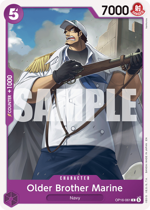 Older Brother Marine OP16-061 One Piece Card Game