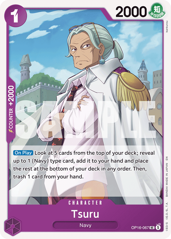 Tsuru OP16-067 One Piece Card Game