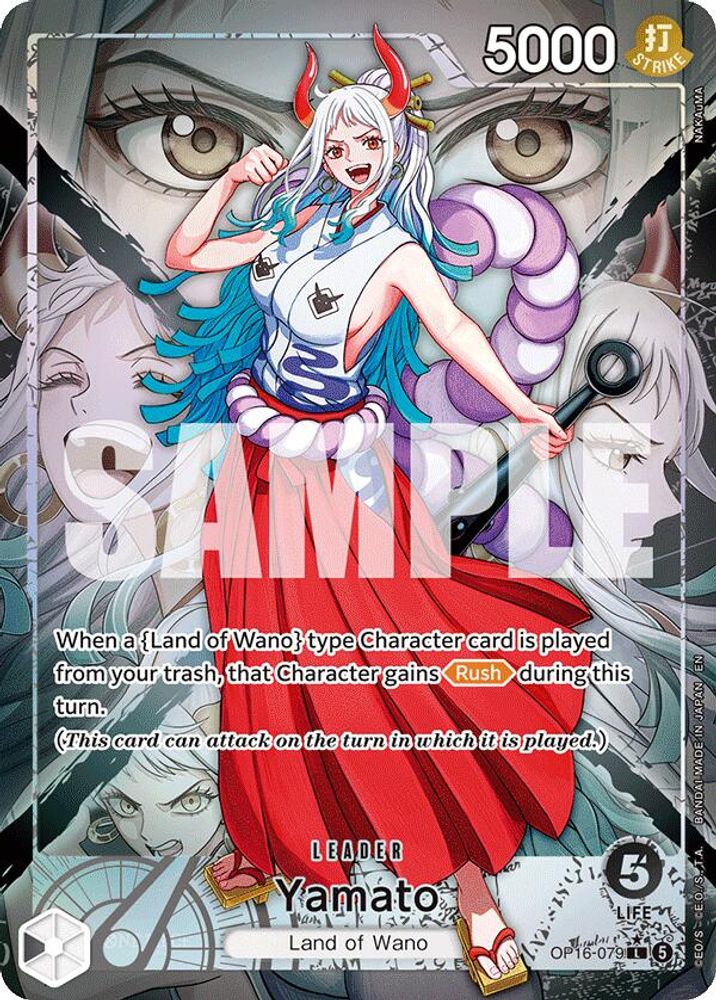 Yamato [Alternate Art] OP16-079 One Piece Card Game