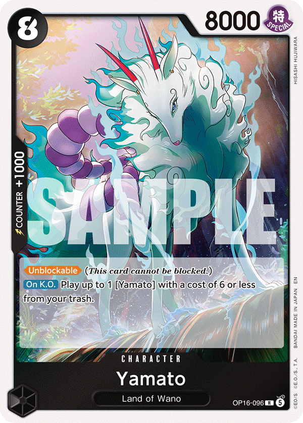 Yamato OP16-096 One Piece Card Game