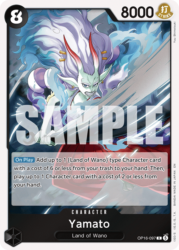 Yamato OP16-097 One Piece Card Game