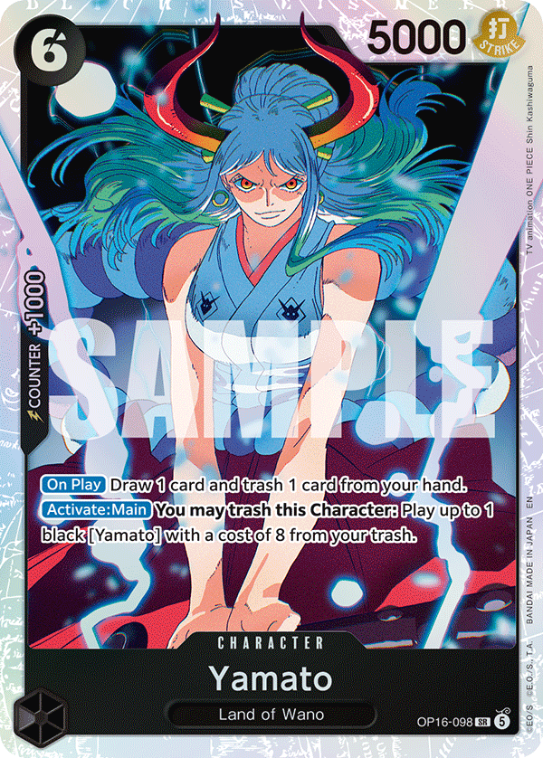 Yamato OP16-098 One Piece Card Game