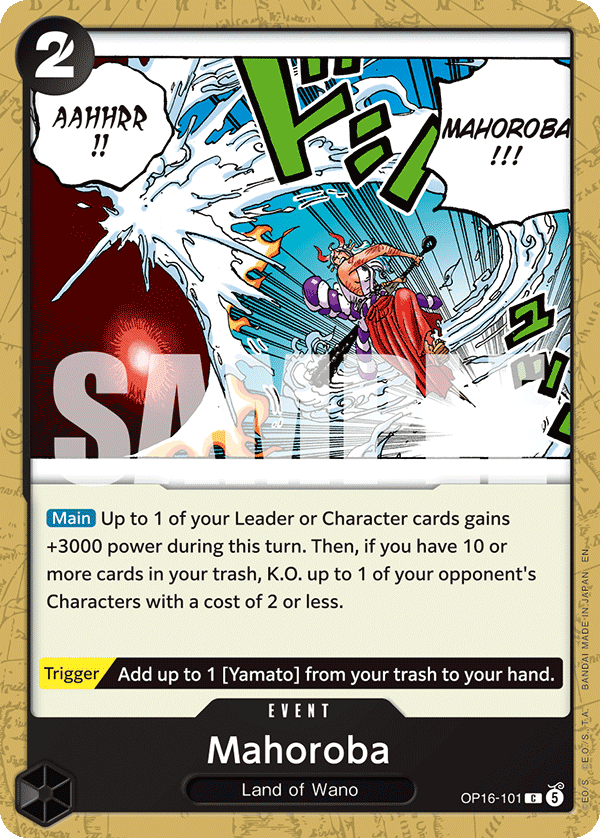 Mahoroba OP16-101 One Piece Card Game