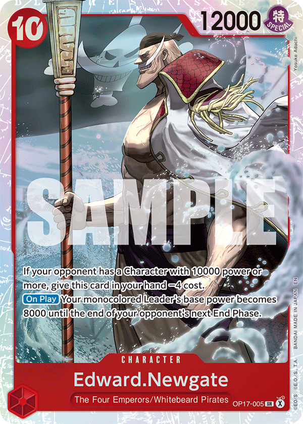 Edward.Newgate OP17-005 One Piece Card Game