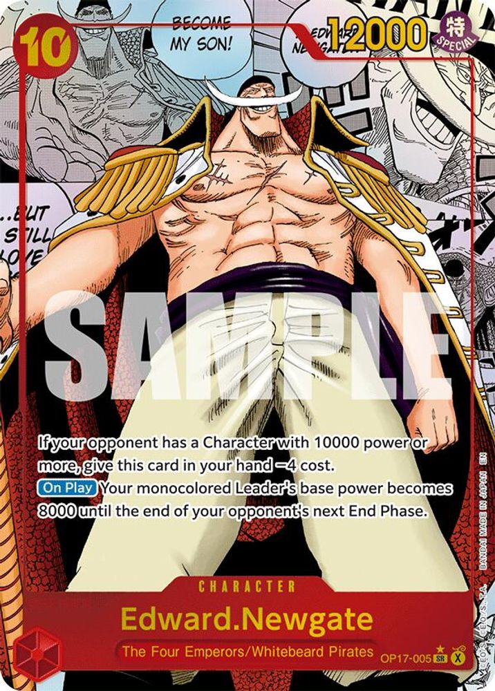 Edward.Newgate [Manga] OP17-005 One Piece Card Game