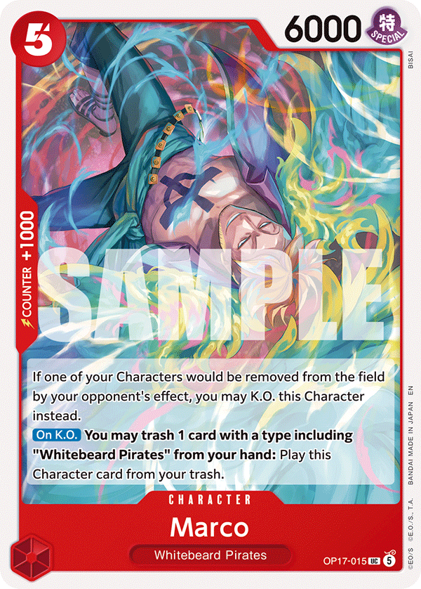 Marco OP17-015 One Piece Card Game