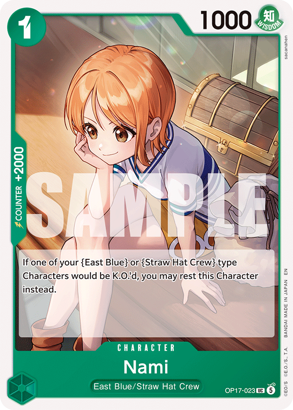 Nami OP17-023 One Piece Card Game