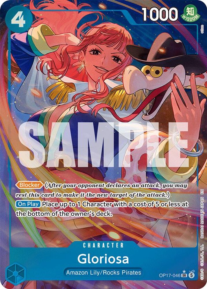 Gloriosa [Alternate Art] OP17-046 One Piece Card Game