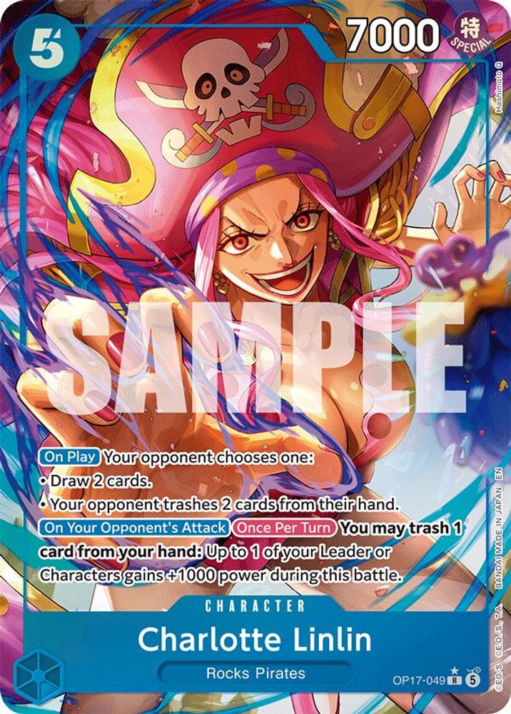 Charlotte Linlin [Alternate Art] OP17-049 One Piece Card Game