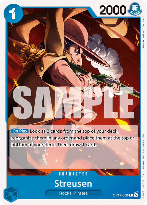 Streusen OP17-050 One Piece Card Game