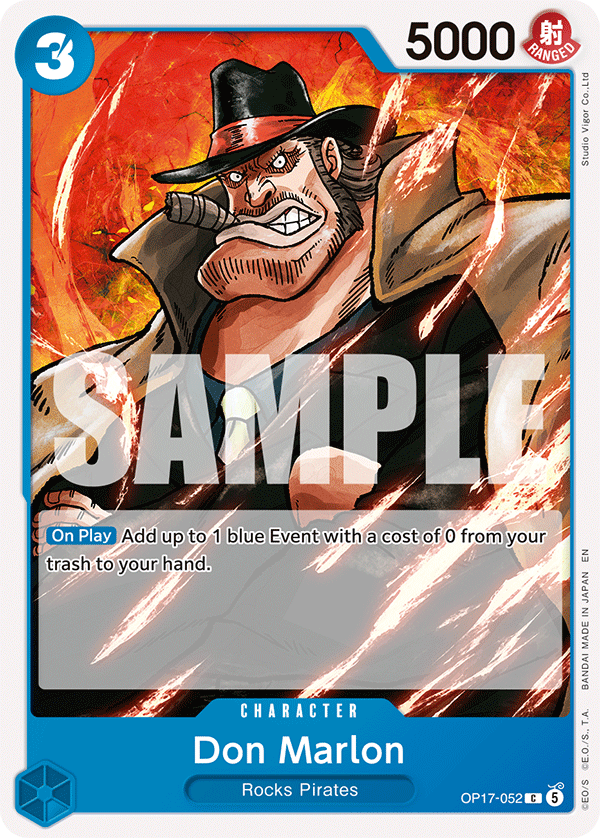 Don Marlon OP17-052 One Piece Card Game