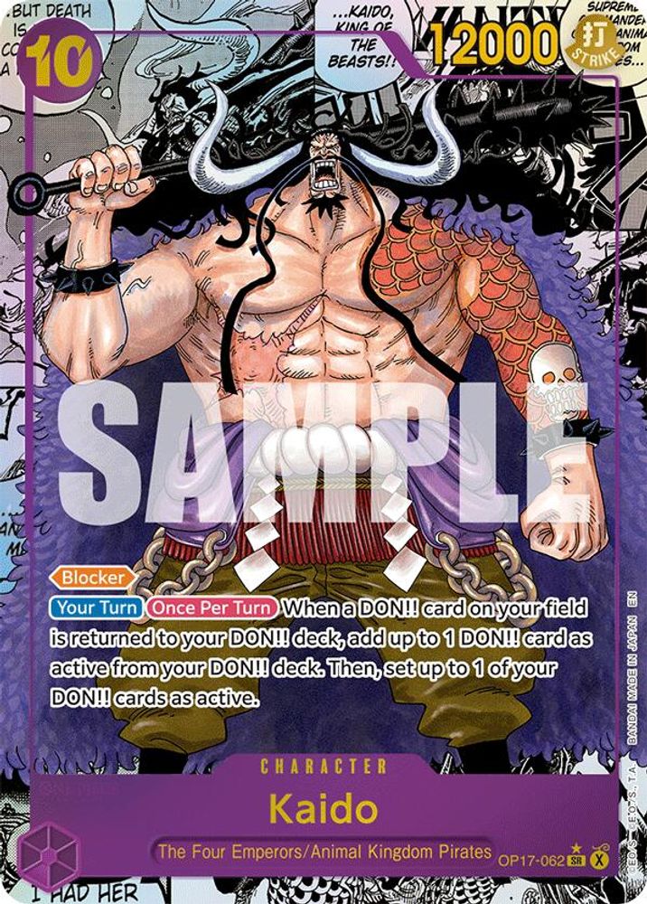 Kaido [Manga] OP17-062 One Piece Card Game