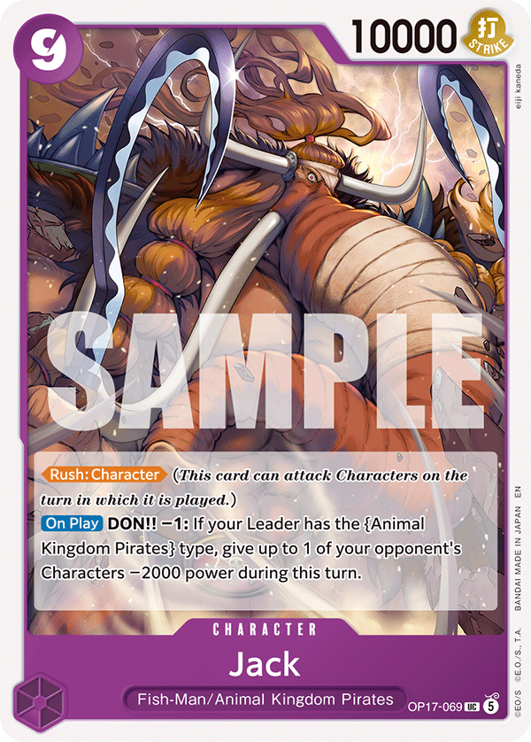 Jack OP17-069 One Piece Card Game