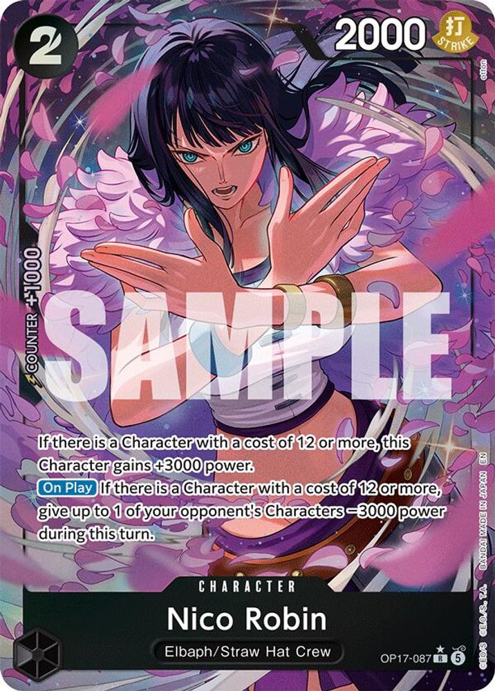 Nico Robin [Alternate Art] OP17-087 One Piece Card Game