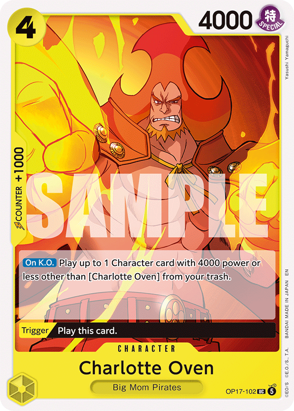 Charlotte Oven OP17-102 One Piece Card Game