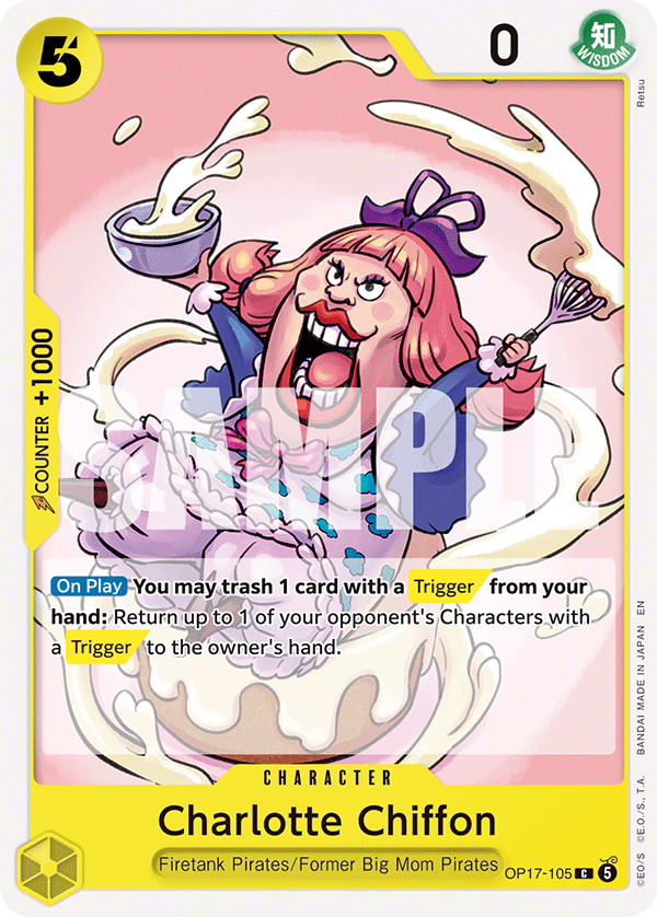 Charlotte Chiffon OP17-105 One Piece Card Game