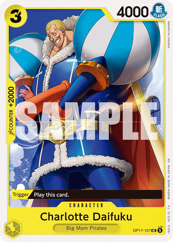 Charlotte Daifuku OP17-107 One Piece Card Game