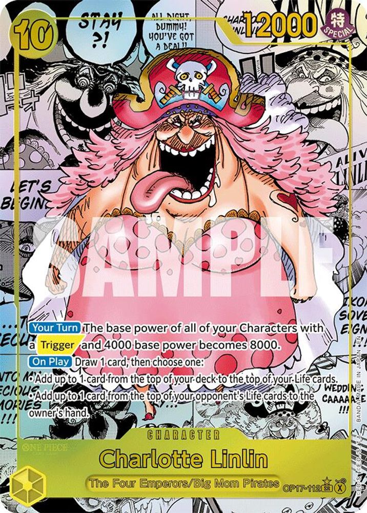 Charlotte Linlin [Manga] OP17-112 One Piece Card Game