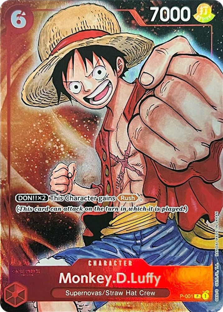 Monkey.D.Luffy [Bandai Fest 23-24] P-001 One Piece Card Game