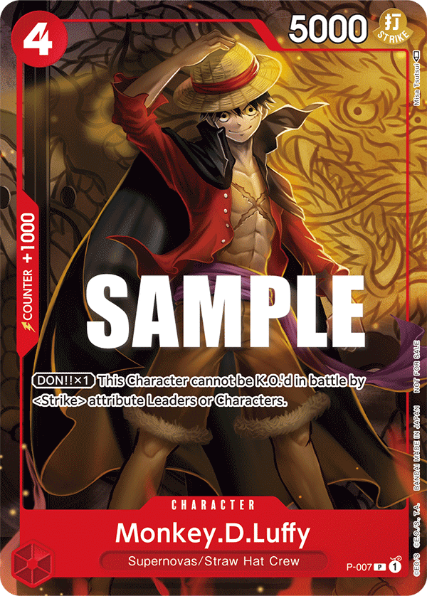 Monkey.D.Luffy [Championship 2023] P-007 One Piece Card Game