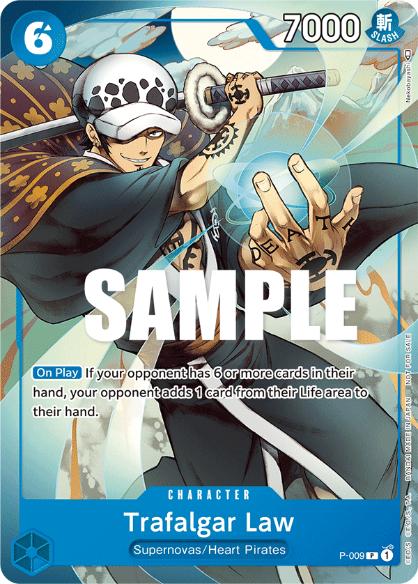 Trafalgar Law P-009 One Piece Card Game
