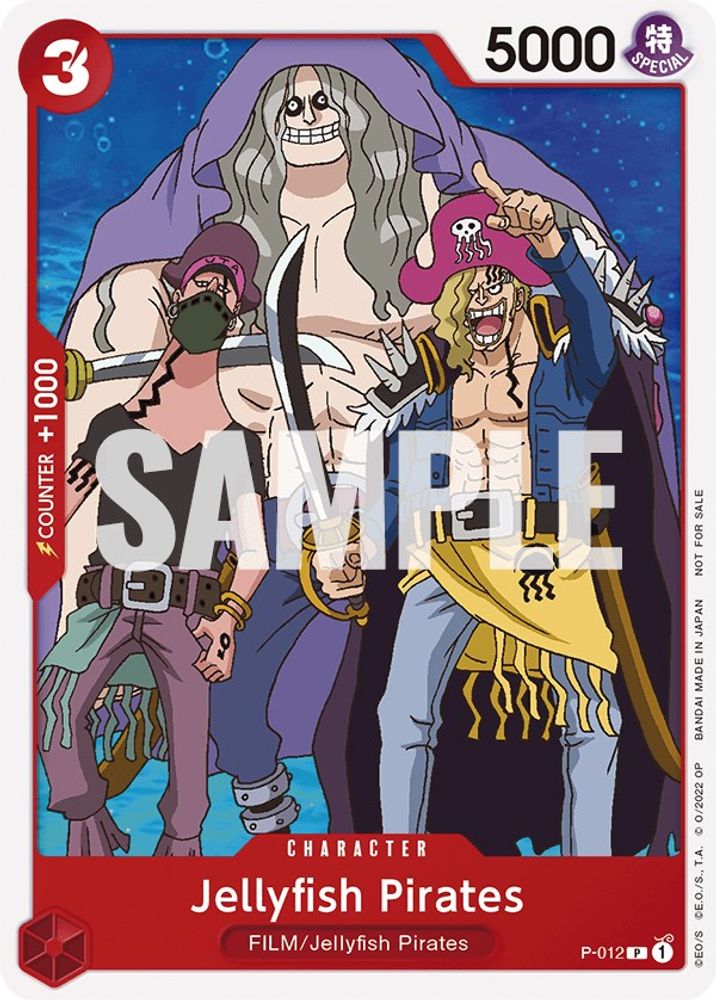 Jellyfish Pirates [Red] P-012 One Piece Card Game
