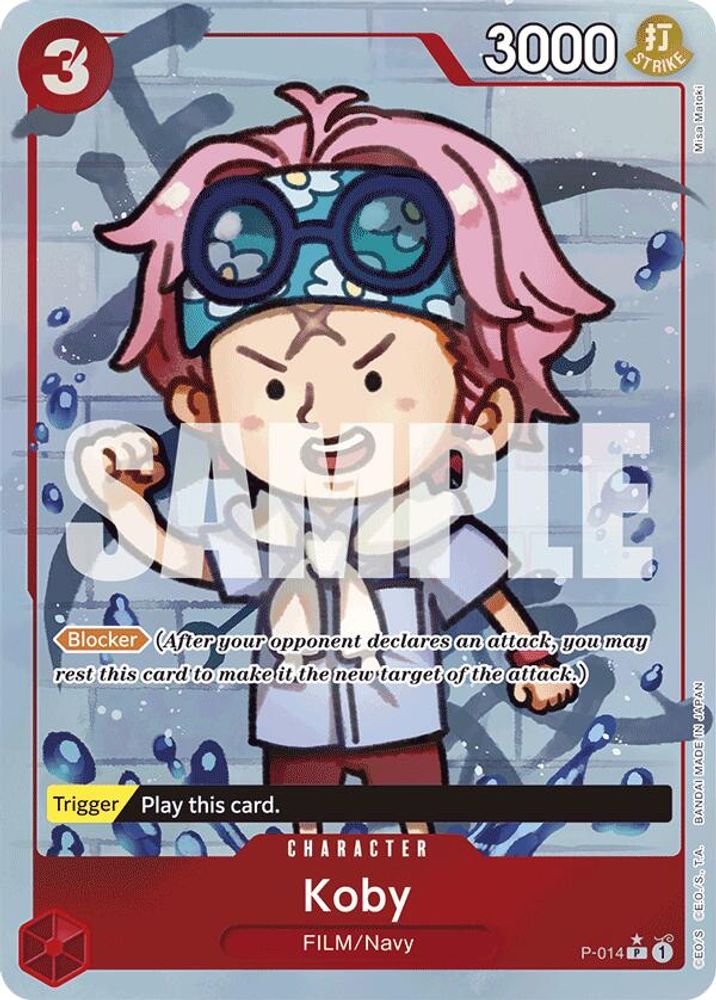 Koby [Full Art Foil PRB01] P-014 One Piece Card Game