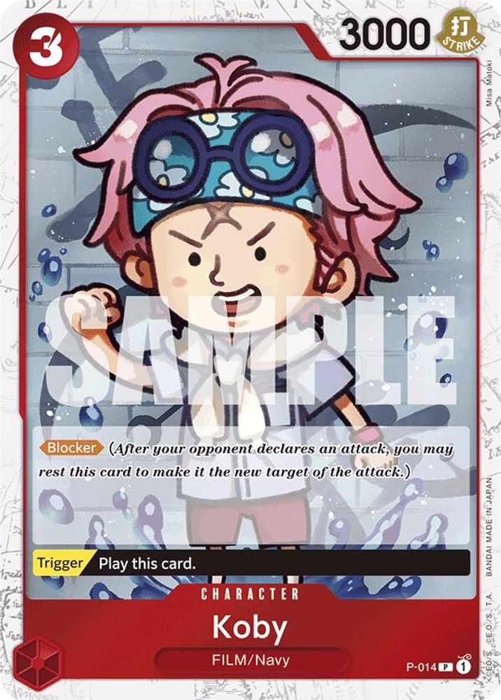 Koby [Jolly Roger PRB01] P-014 One Piece Card Game
