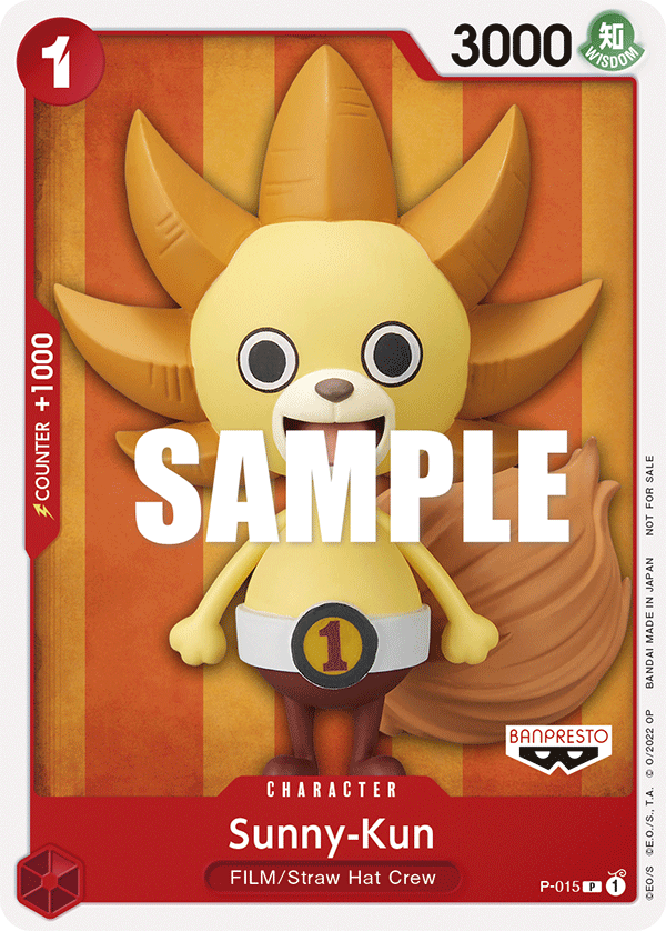 Sunny-Kun P-015 One Piece Card Game