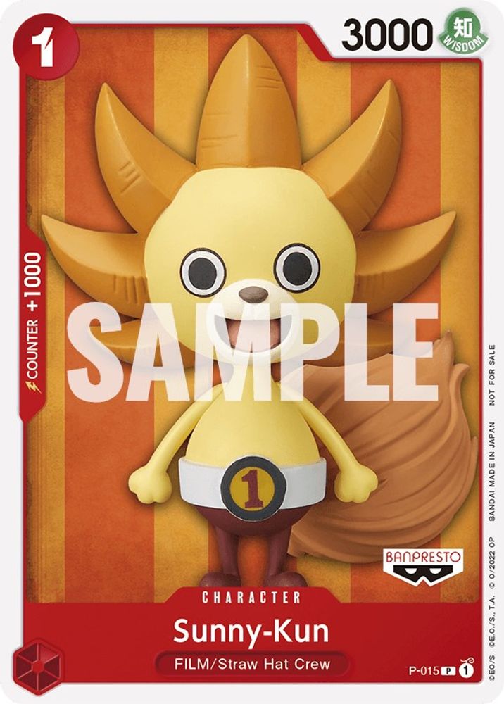 Sunny-Kun [Red] P-015 One Piece Card Game
