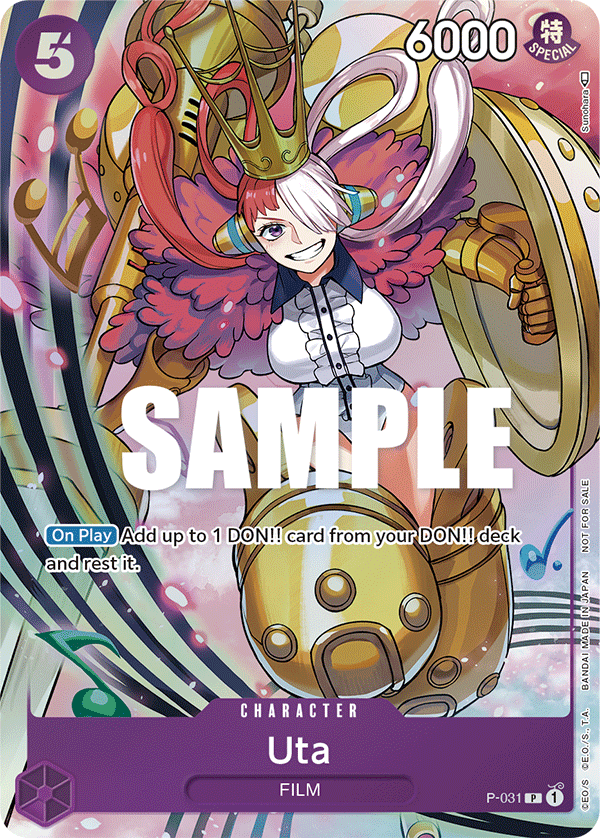 Uta [Event] P-031 One Piece Card Game