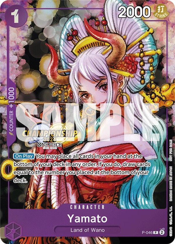 Yamato [CS 2024 Event Pack] P-046 One Piece Card Game