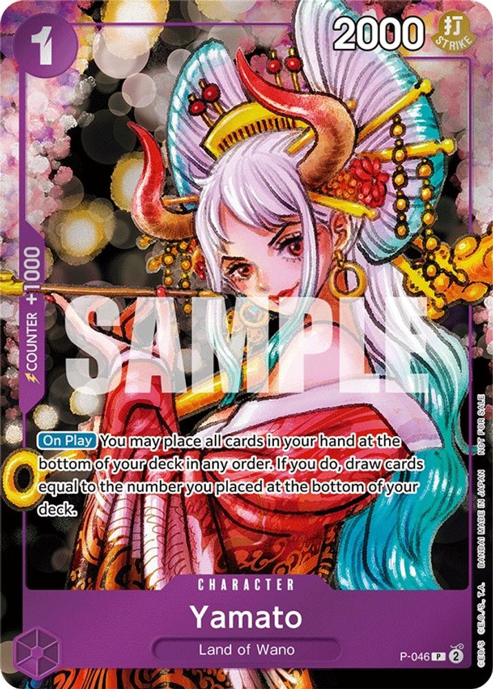 Yamato [Event Pack Vol. 3] P-046 One Piece Card Game