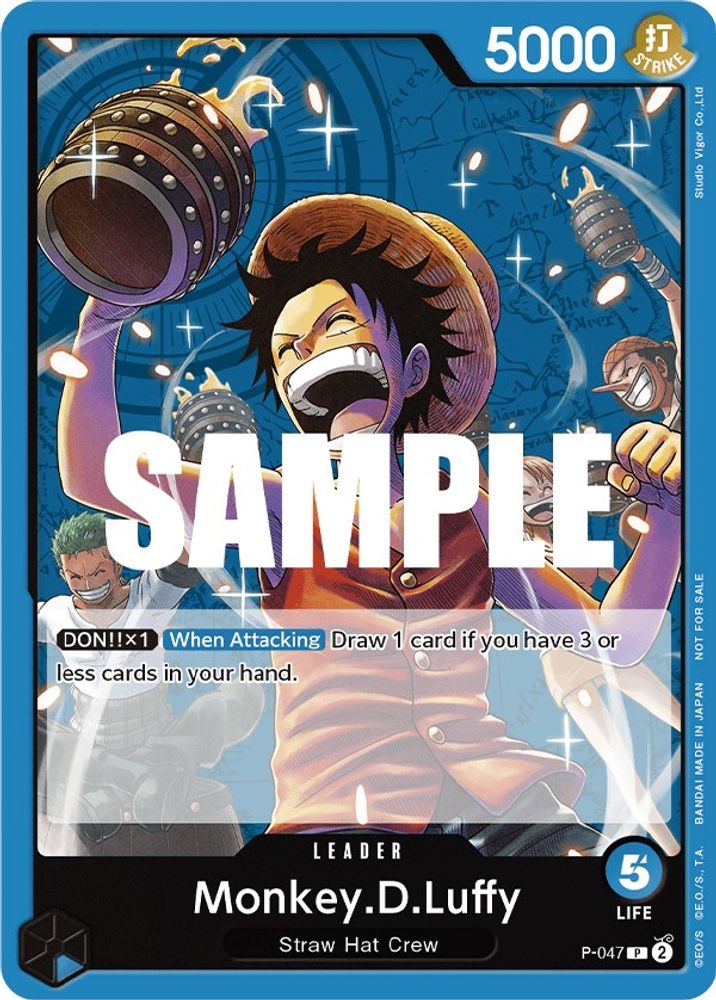Monkey.D.Luffy [Sealed Battle Kit] P-047 One Piece Card Game