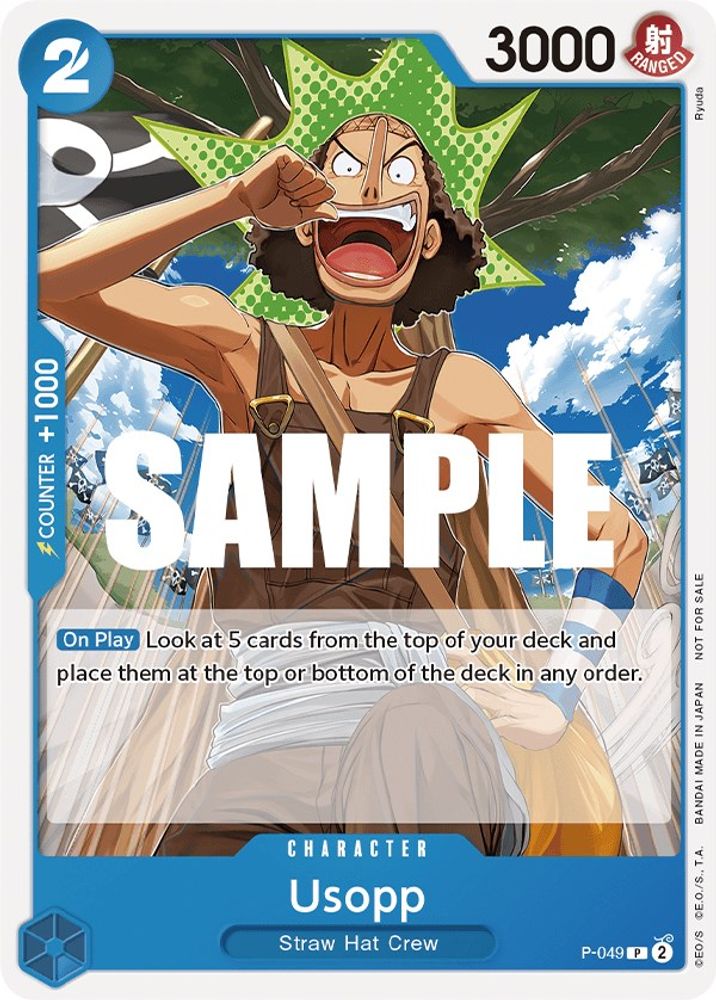 Usopp [Sealed Battle Kit] P-049 One Piece Card Game