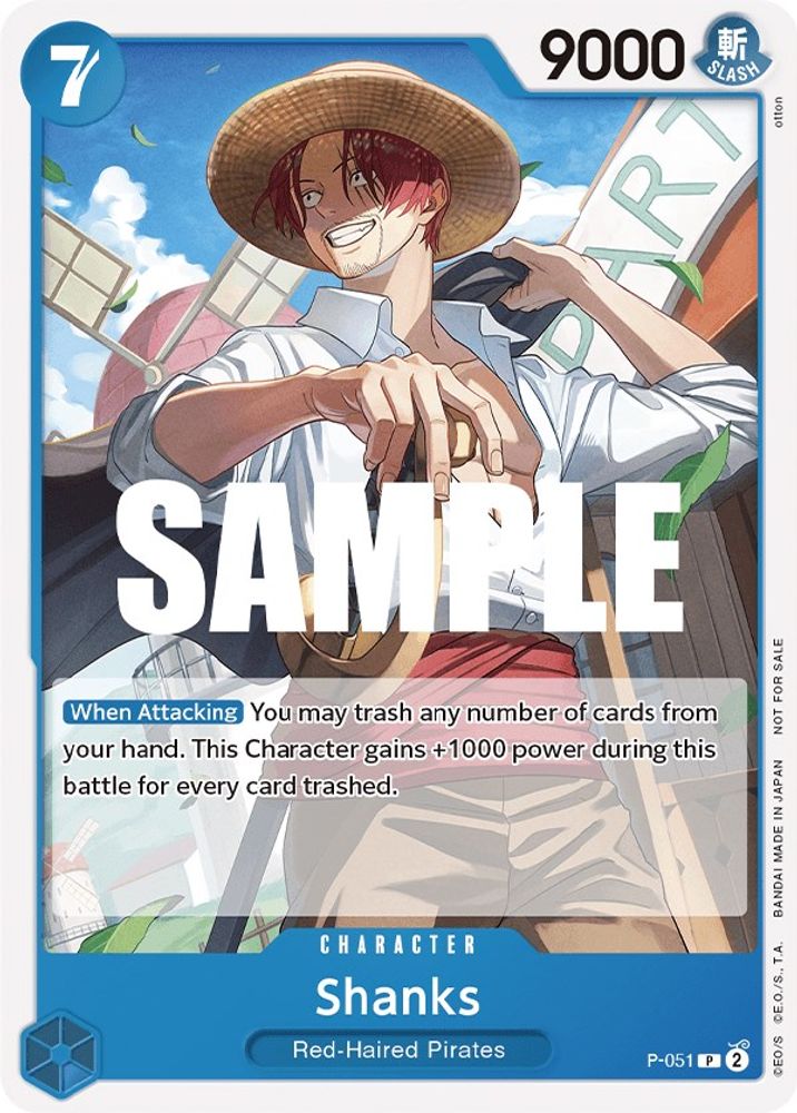 Shanks [Sealed Battle Kit] P-051 One Piece Card Game