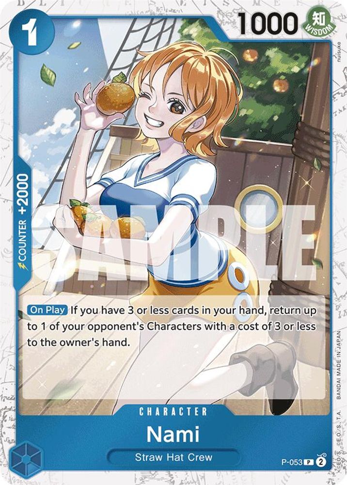 Nami [Jolly Roger PRB01] P-053 One Piece Card Game