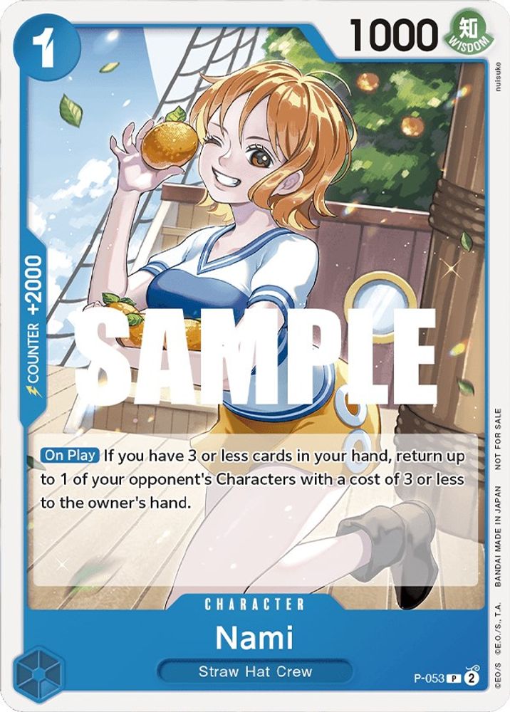 Nami [Sealed Battle Kit] P-053 One Piece Card Game