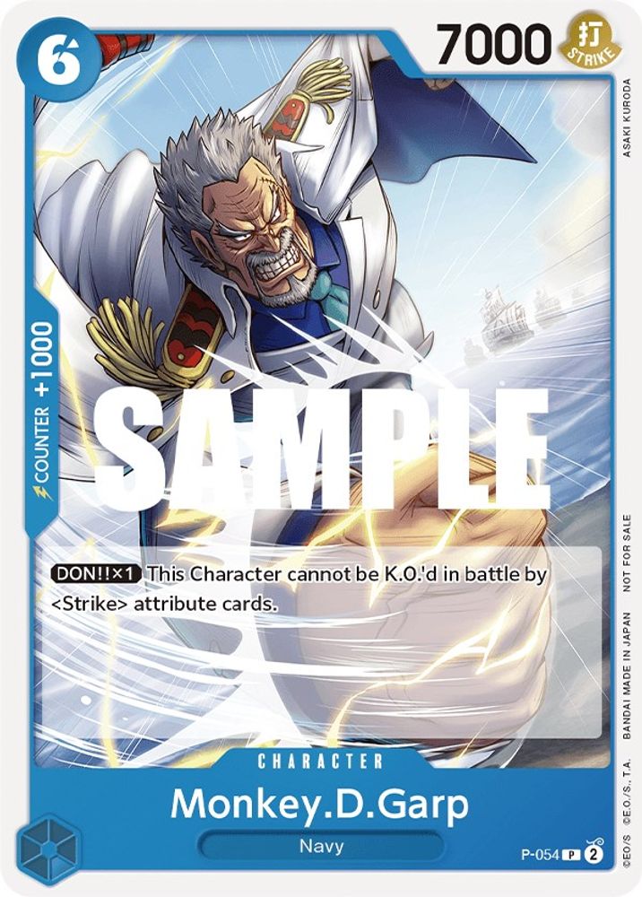 Monkey.D.Garp [Sealed Battle Kit] P-054 One Piece Card Game