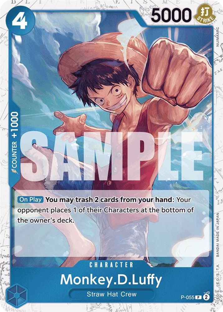Monkey.D.Luffy [PRB01] P-055 One Piece Card Game