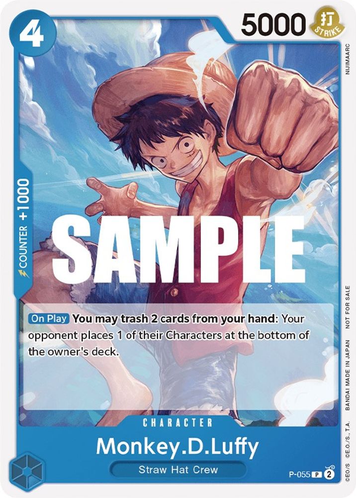Monkey.D.Luffy [Sealed Battle Kit] P-055 One Piece Card Game